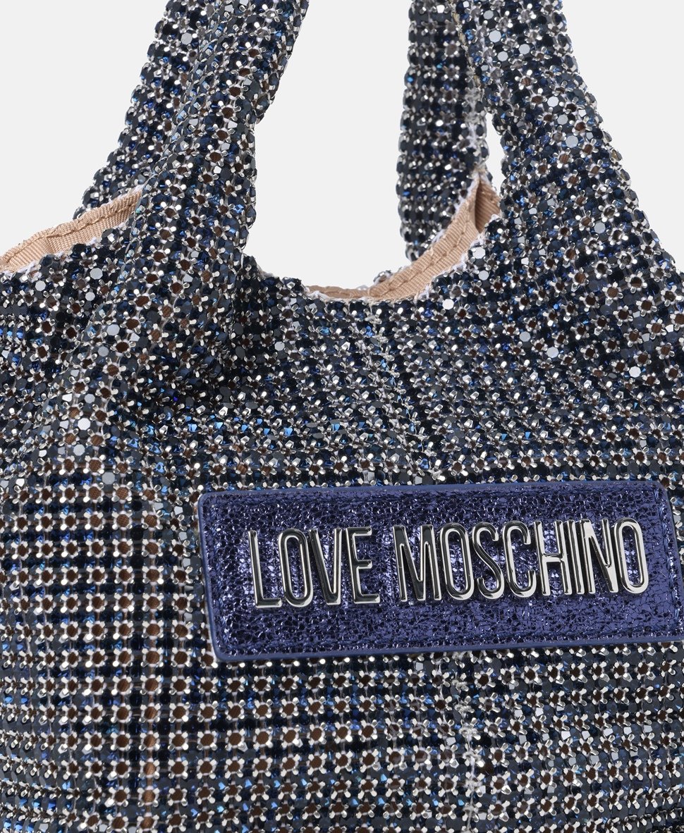 Love Moschino kabelka přes rameno Taupe 2