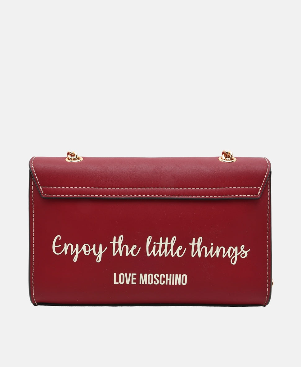 Love Moschino kabelka přes rameno Bílá vlna 4