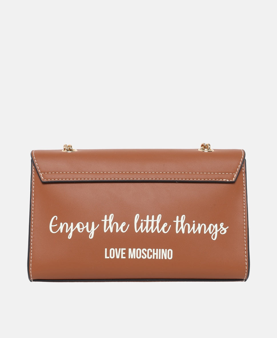 Love Moschino kabelka přes rameno Bílá vlna 4
