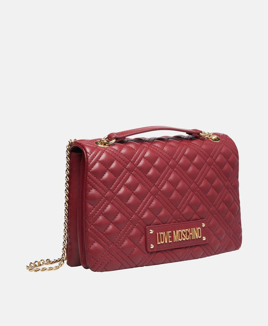 Love Moschino kabelka přes rameno Bordó 1