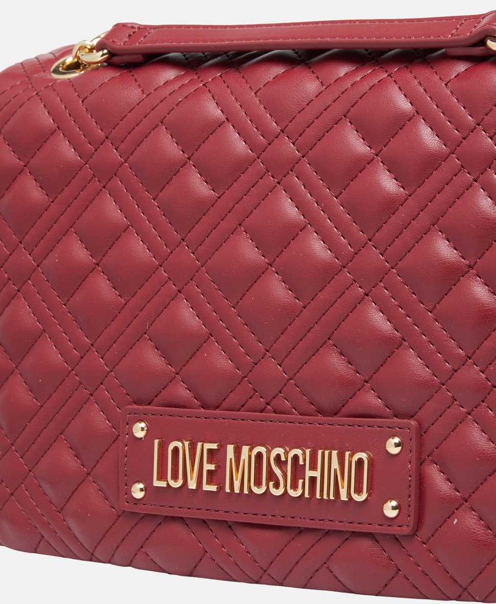 Love Moschino kabelka přes rameno Bordó 2