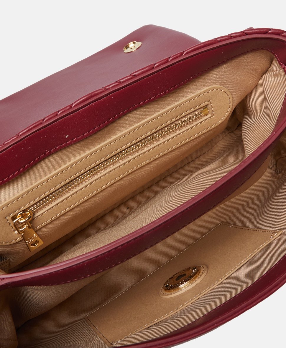 Love Moschino kabelka přes rameno Bordó 3
