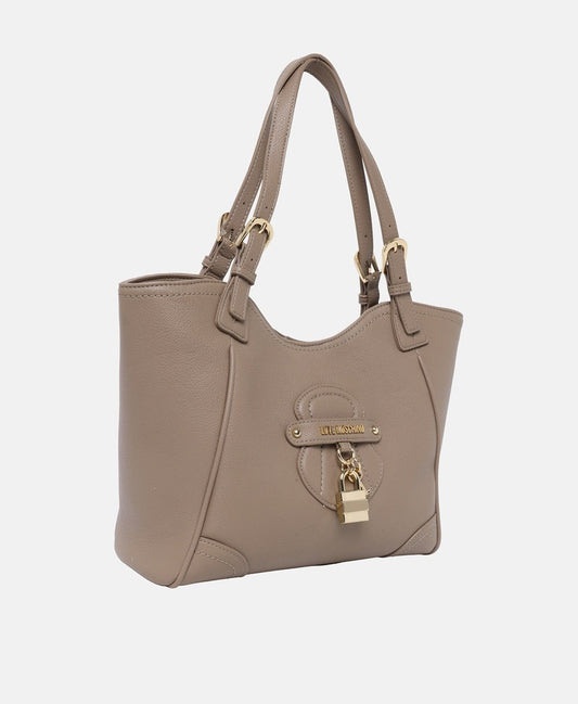Love Moschino kabelka tote Taupe 1