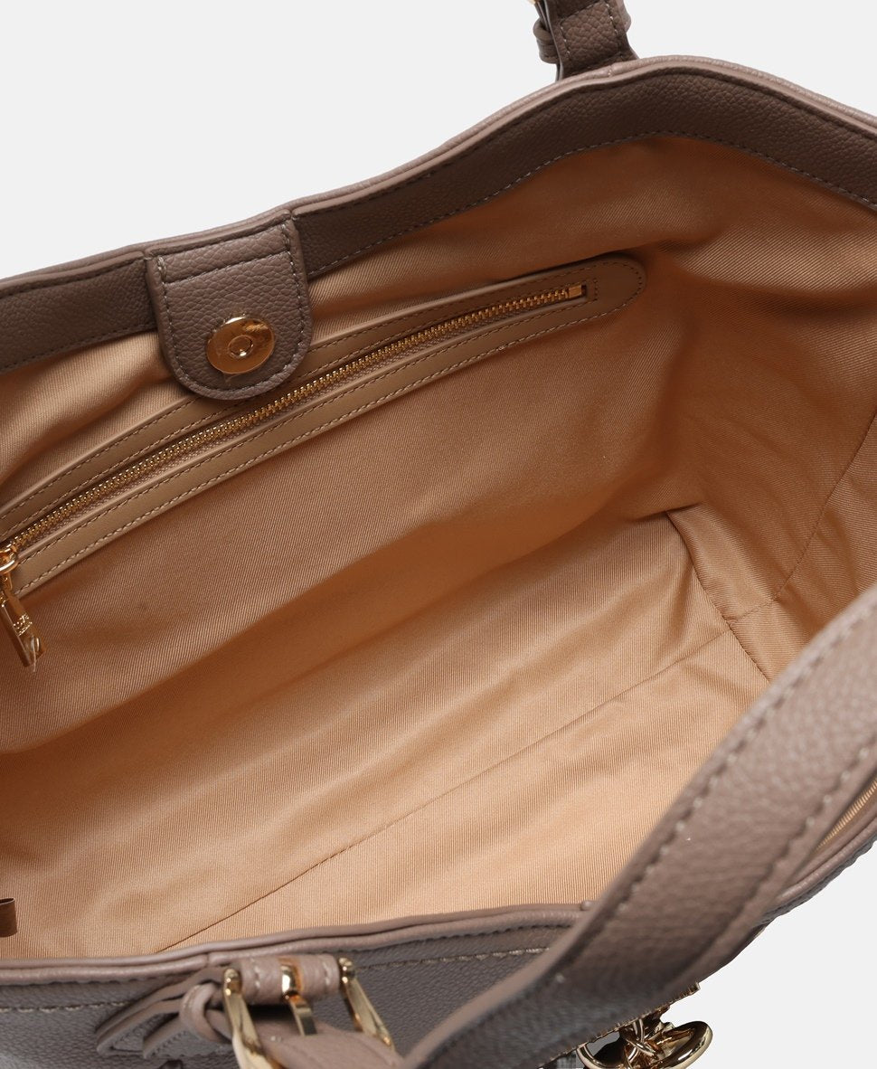 Love Moschino kabelka tote Taupe 3