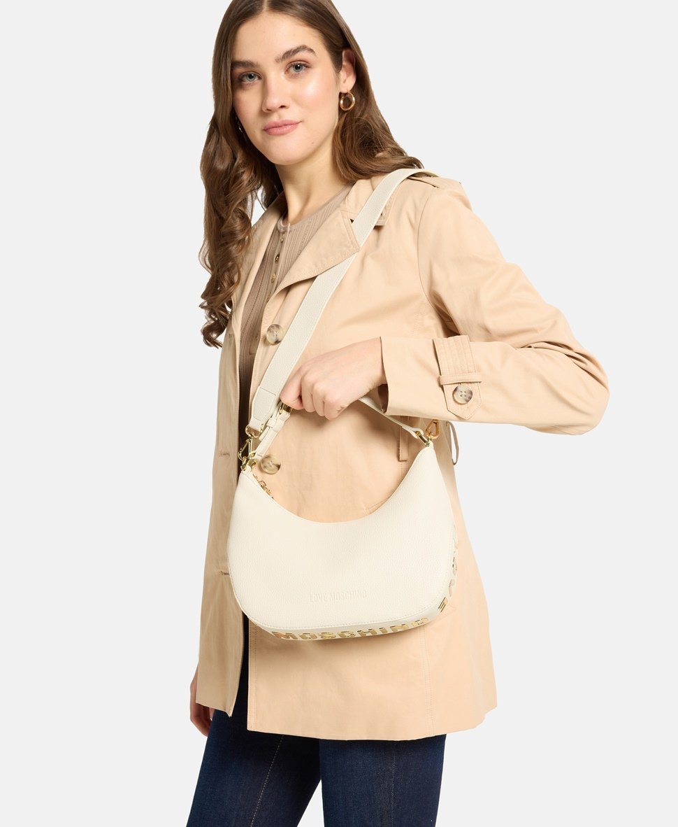 Love Moschino kabelka Bílá vlna 5