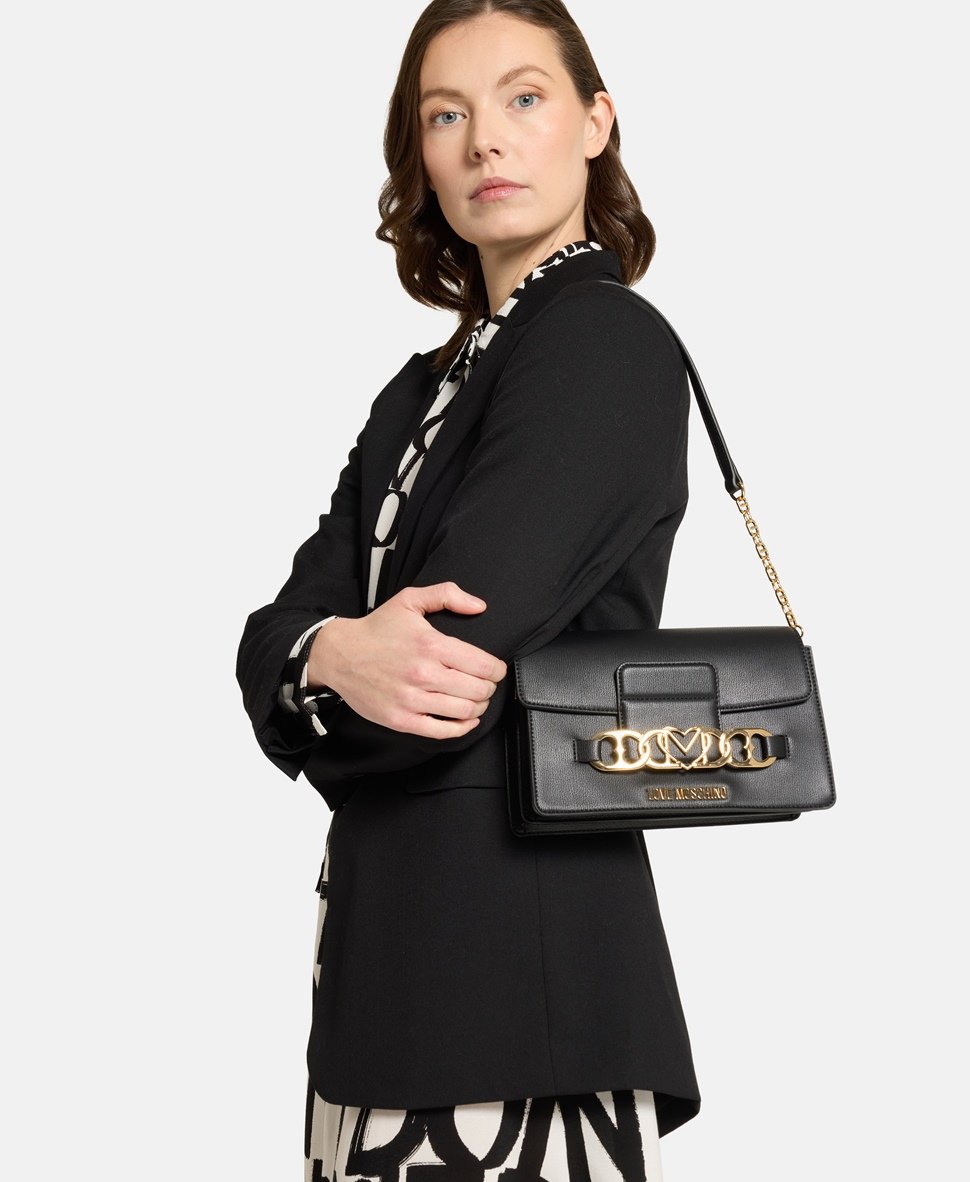 Love Moschino kabelka přes rameno Černá 5