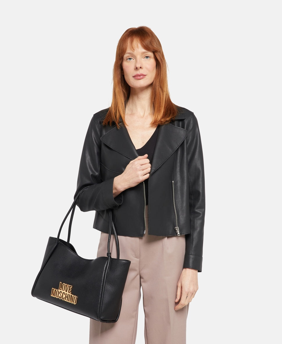 Love Moschino kabelka shopper Černá 5