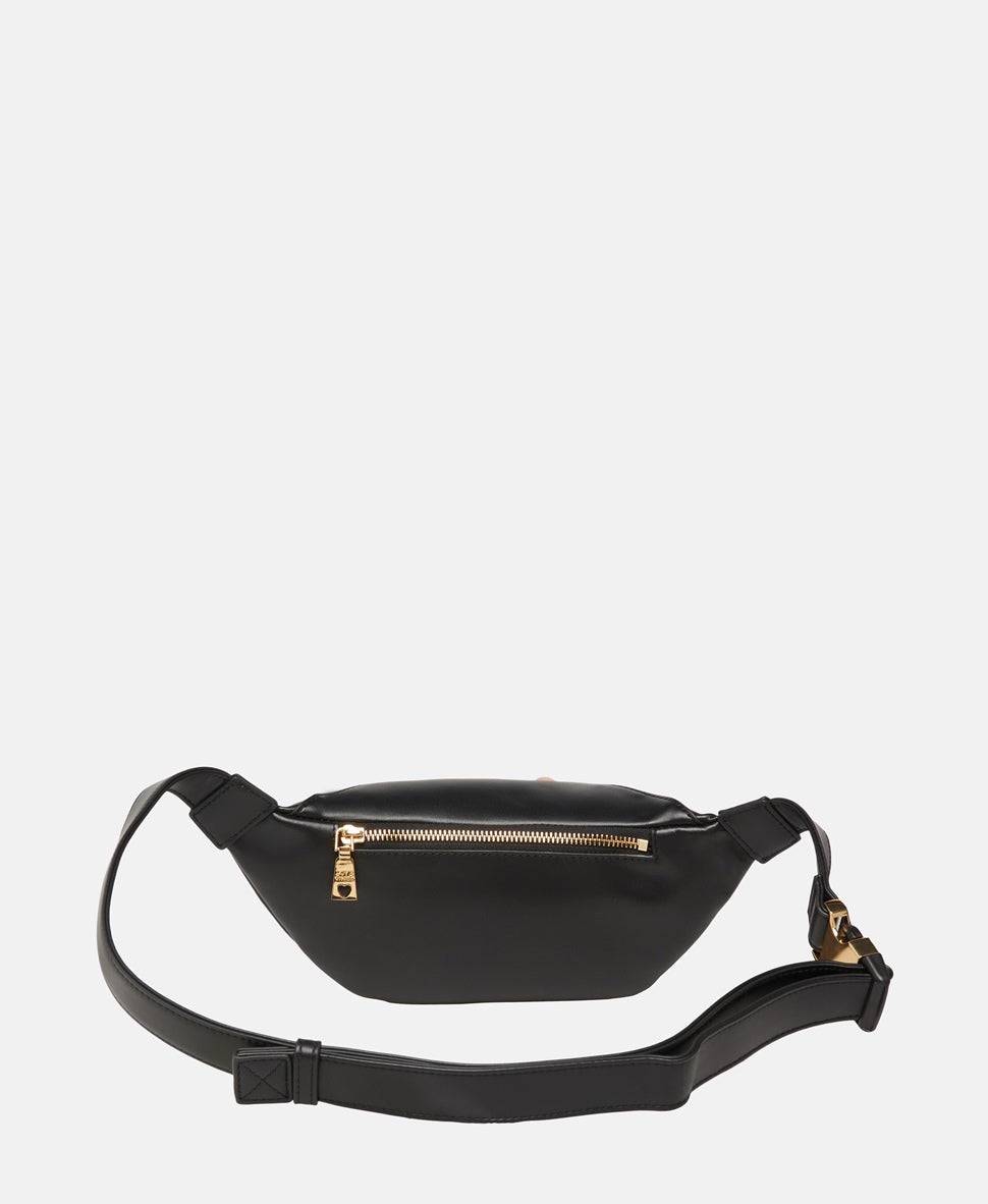 Love Moschino kožená ledvinka Černá 4