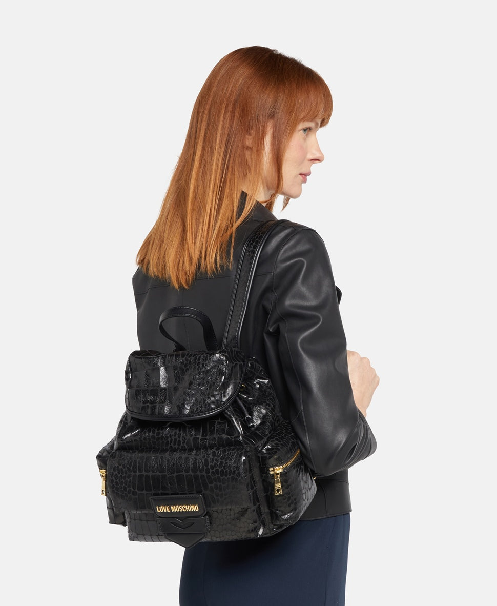 Love Moschino batoh Černá 5
