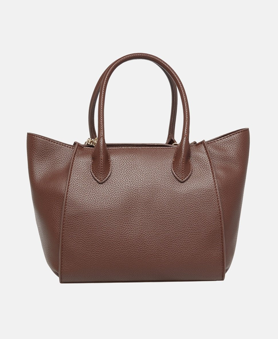 Love Moschino kabelka přes rameno Tmavě hnědá 4
