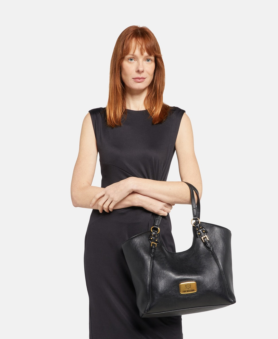 Love Moschino kabelka přes rameno Černá 5