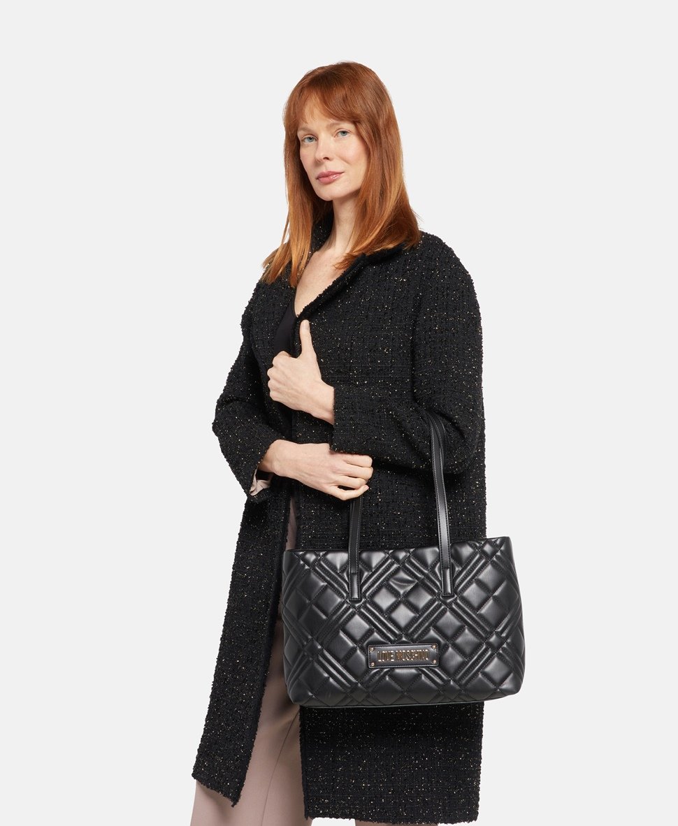 Love Moschino kabelka tote Černá 5
