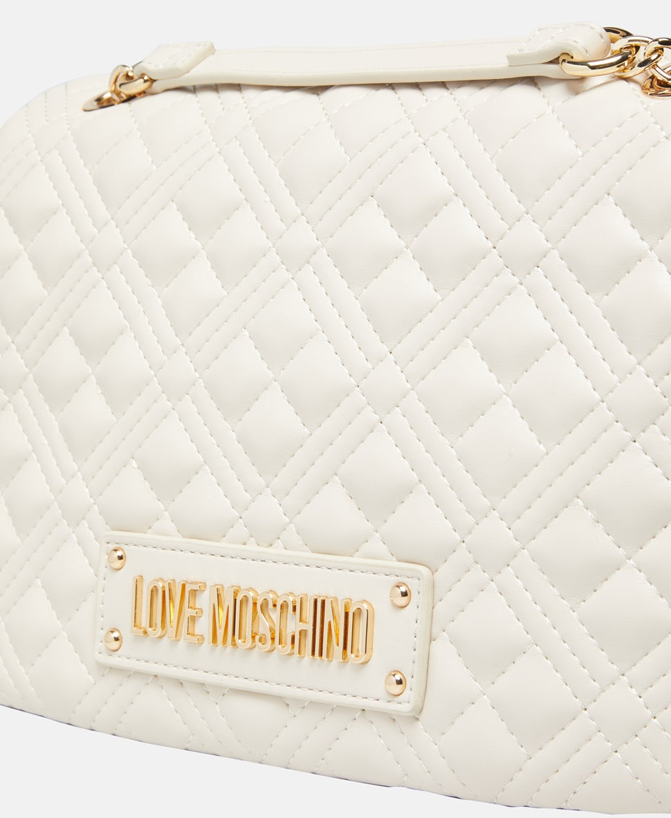 Love Moschino kabelka Bílá vlna 2