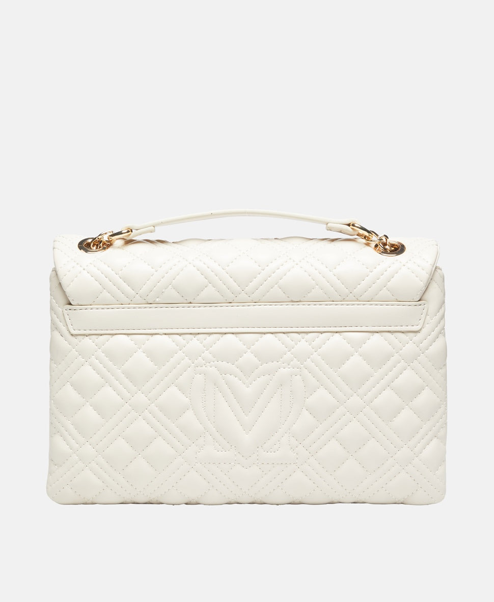 Love Moschino kabelka Bílá vlna 4