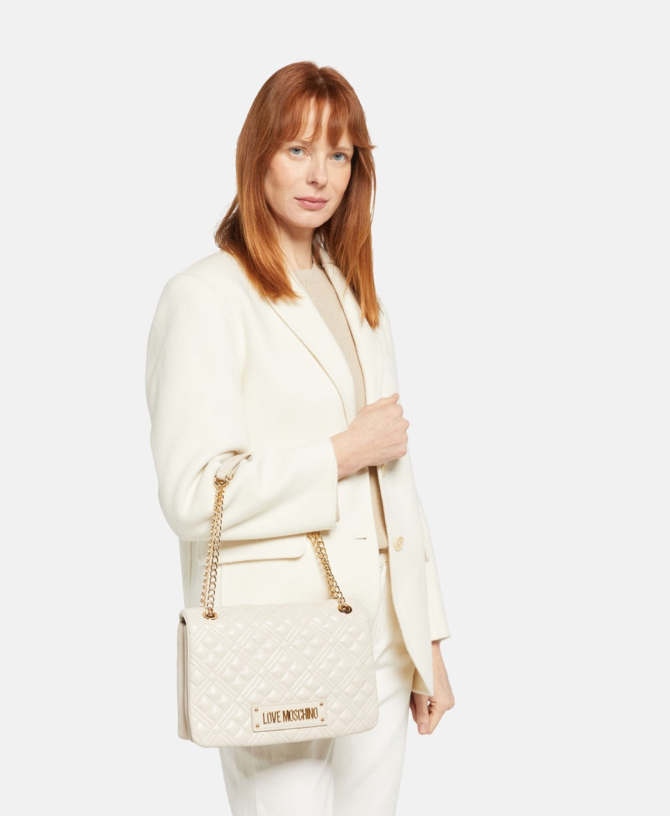 Love Moschino kabelka Bílá vlna 5