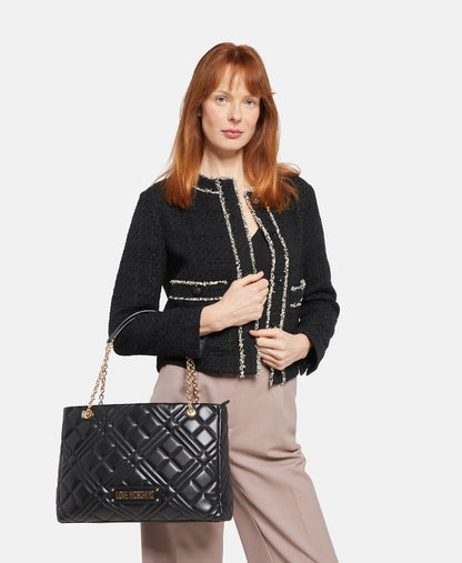 Love Moschino kabelka tote Černá 5