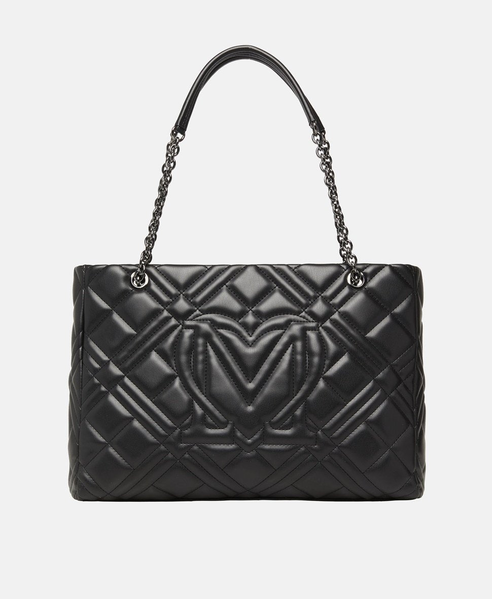 Love Moschino kabelka tote Černá 4