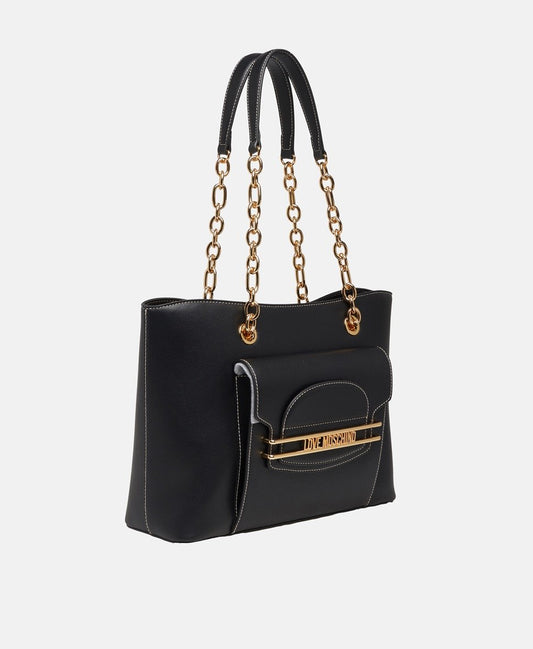 Love Moschino kabelka tote Černá 1