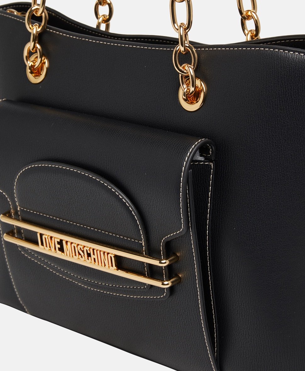 Love Moschino kabelka tote Černá 2