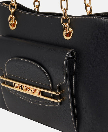 Love Moschino kabelka tote Černá 2