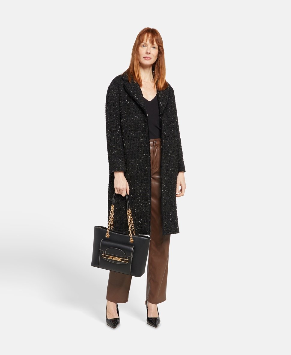 Love Moschino kabelka tote Černá 5