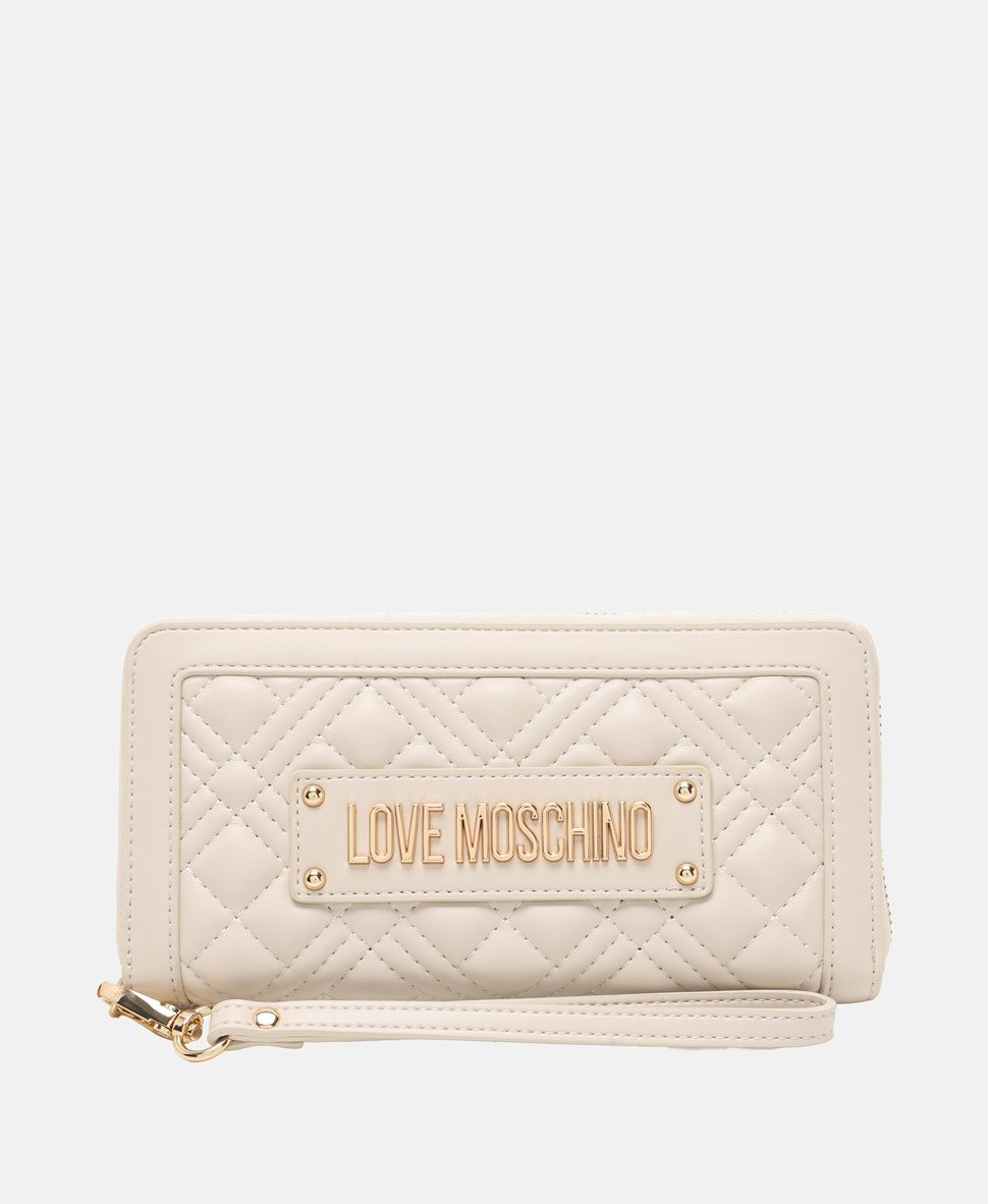 Love Moschino peněženka Bílá vlna 1