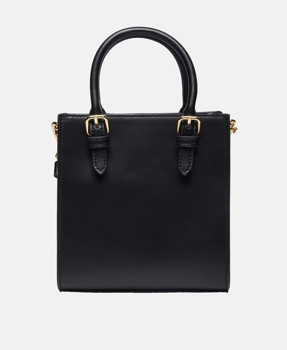 Love Moschino kožená kabelka Černá 4