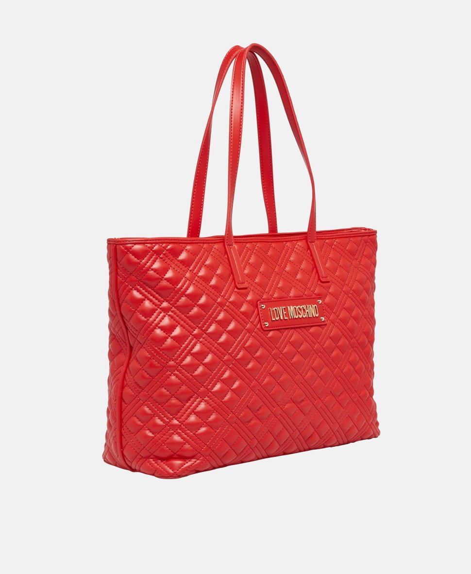 Love Moschino kabelka tote Červená 1
