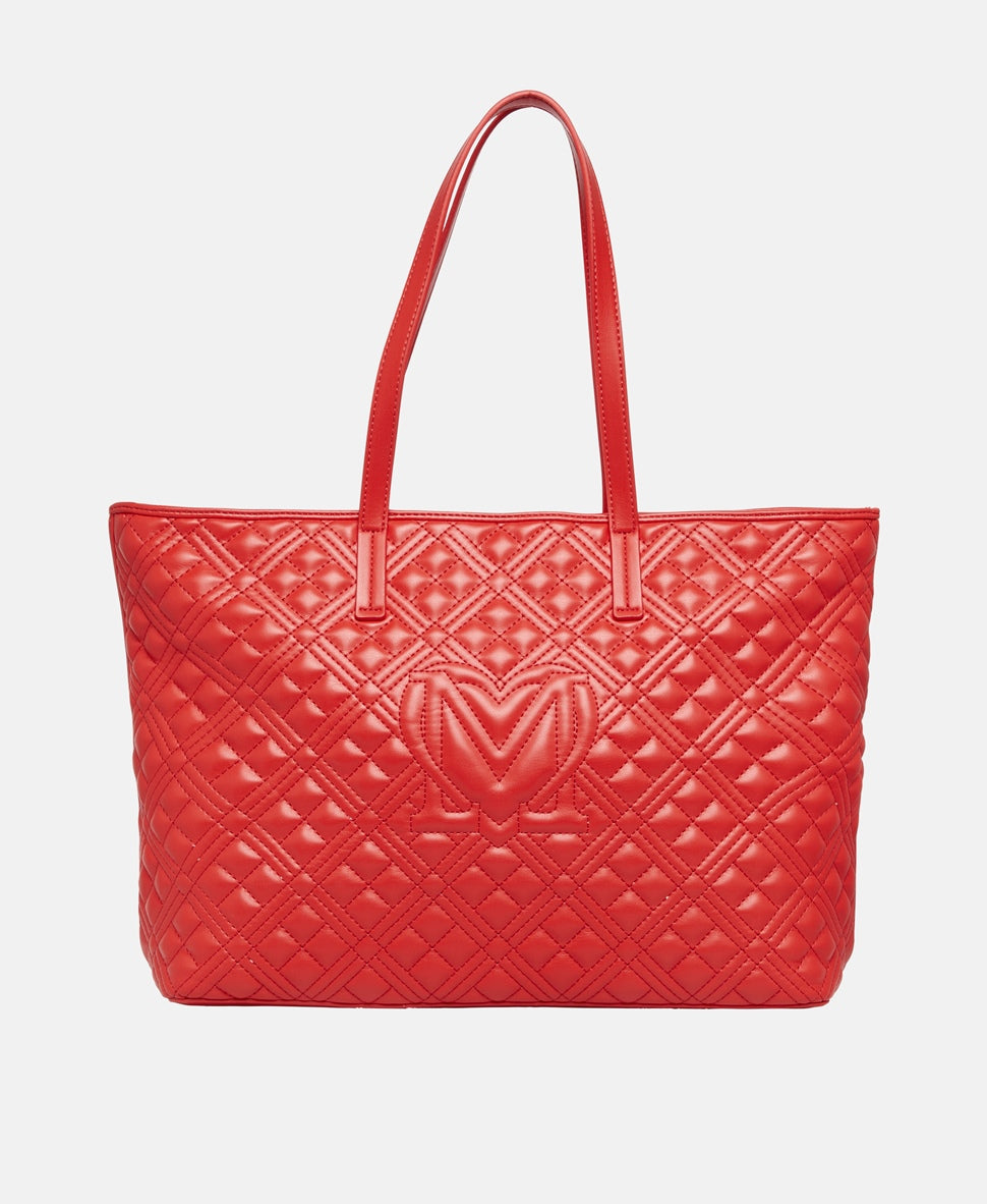 Love Moschino kabelka tote Červená 4