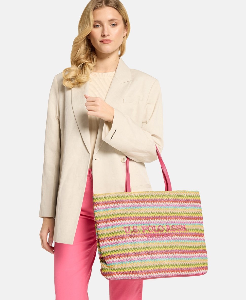 U.S. Polo Assn. kabelka shopper Červená 5