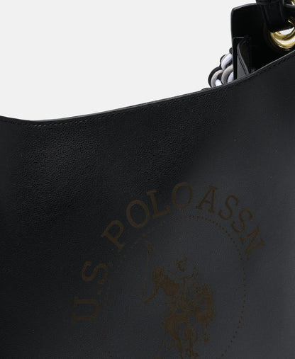 U.S. Polo Assn. kabelka přes rameno Černá 2
