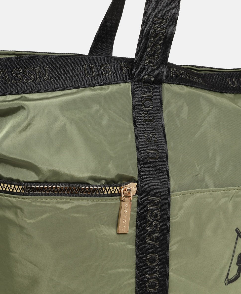 U.S. Polo Assn. kabelka shopper Zelená 2