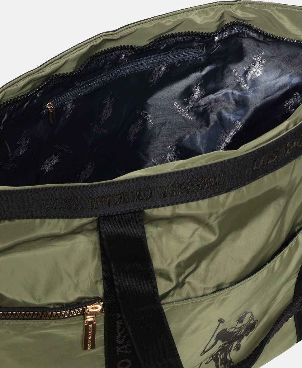 U.S. Polo Assn. kabelka shopper Zelená 3
