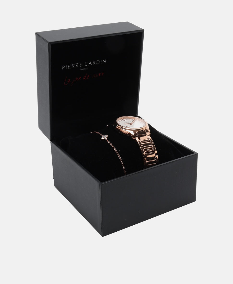 Pierre Cardin hodinky Růžově zlatá 4