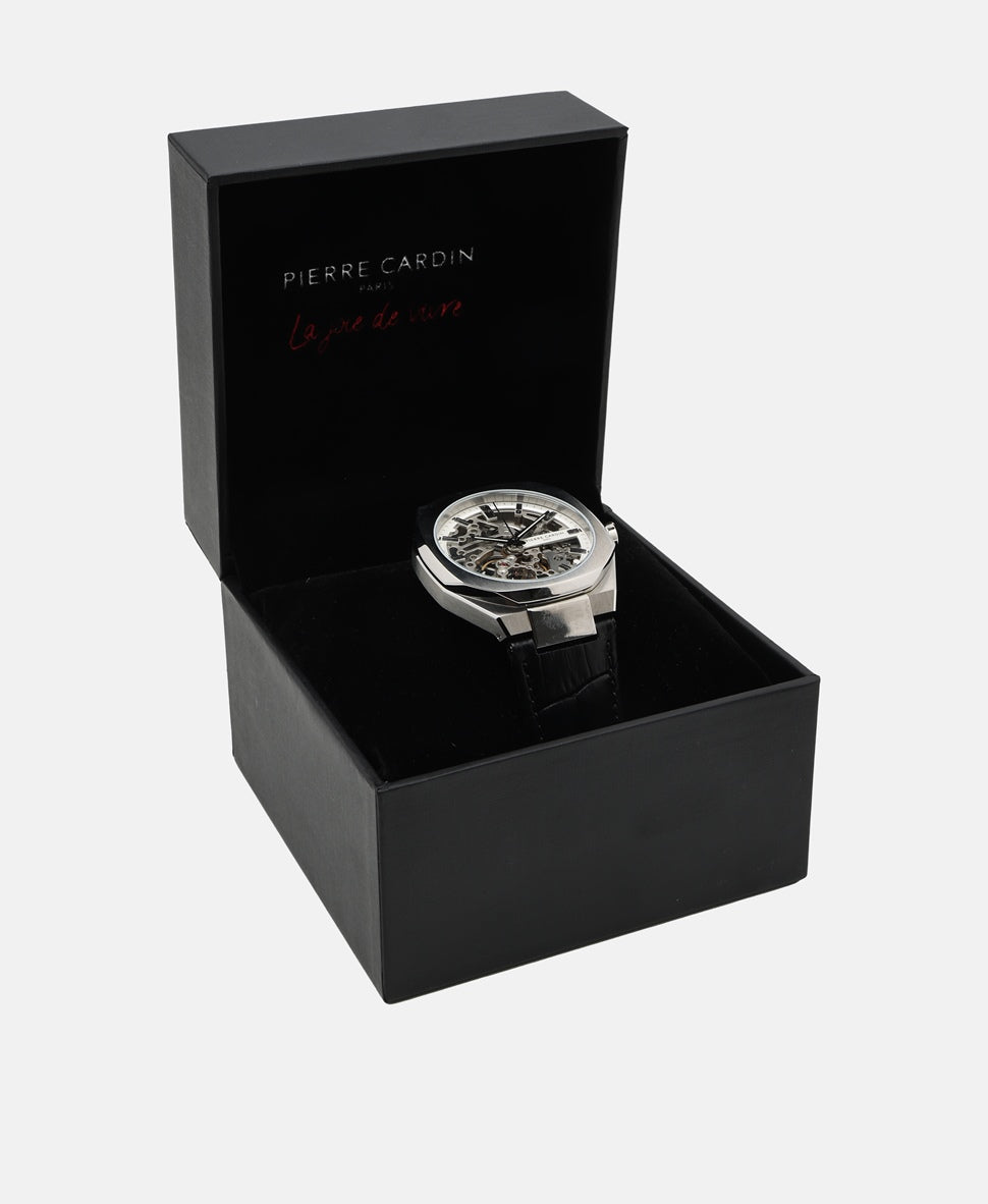 Pierre Cardin automatické hodinky Stříbrná 5