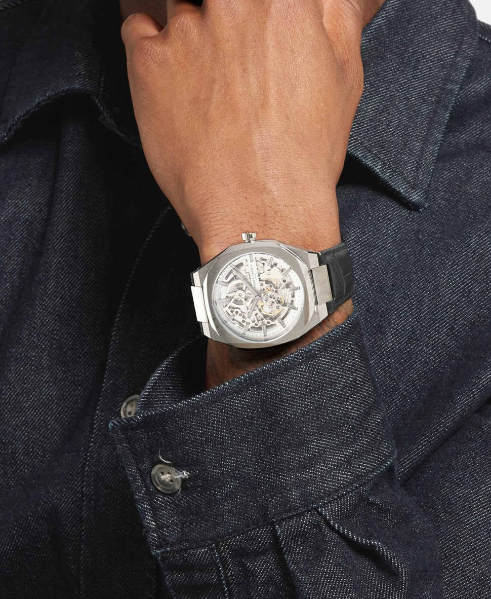 Pierre Cardin automatické hodinky Stříbrná 6