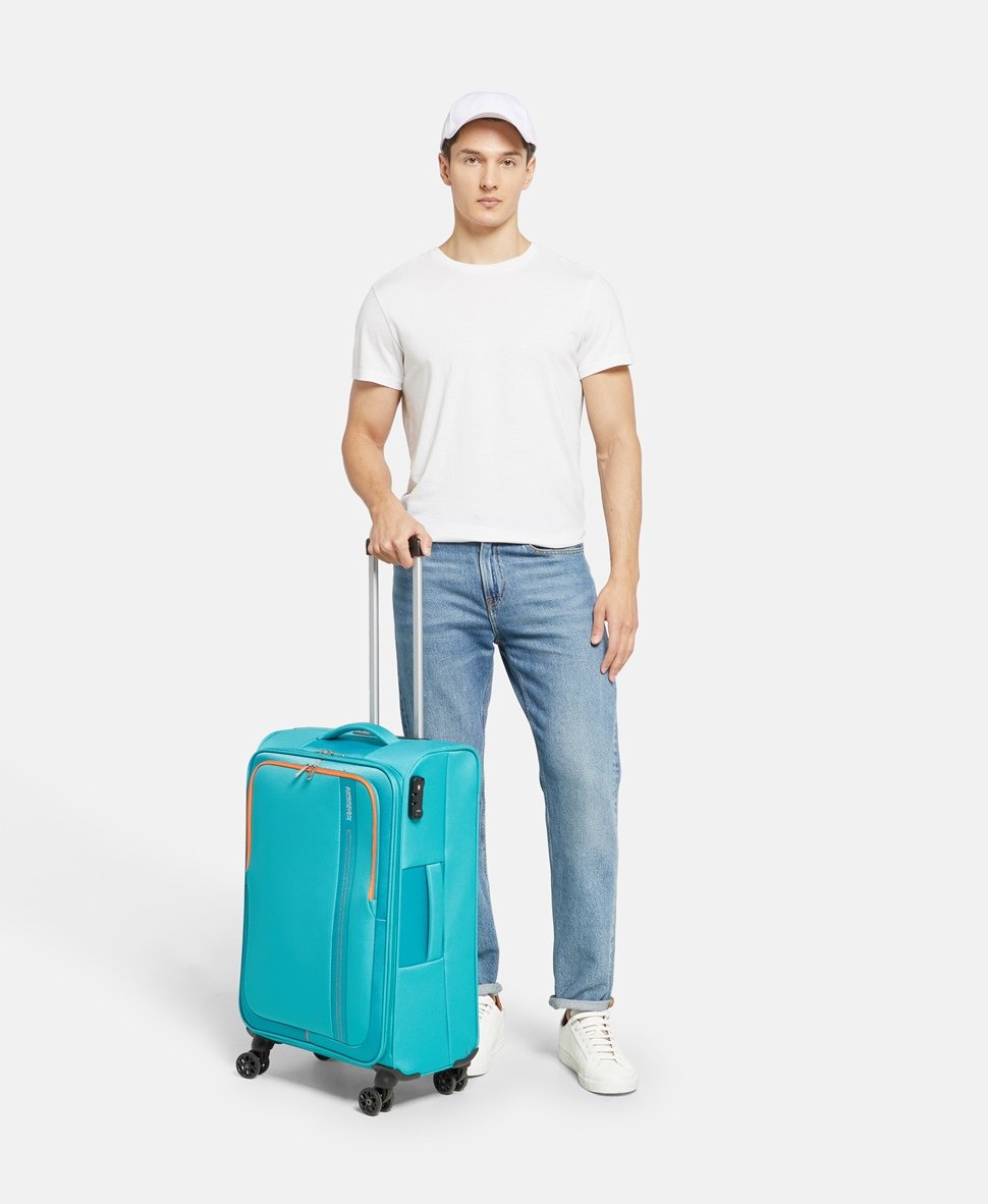 American Tourister střední kufr Zelená 6