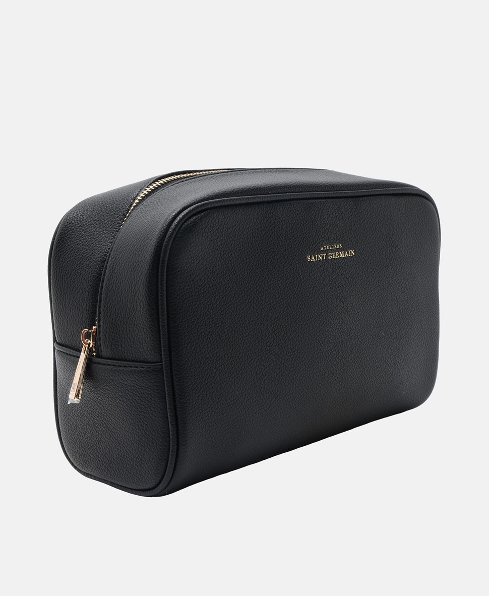 Ateliers Saint Germain kožená taška na prádlo Černá 1