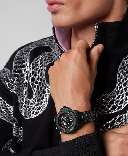 Philipp Plein hodinky Černá 1