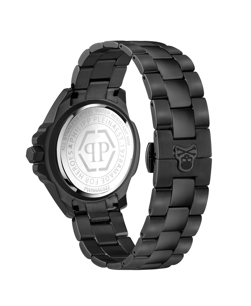 Philipp Plein hodinky Černá 3