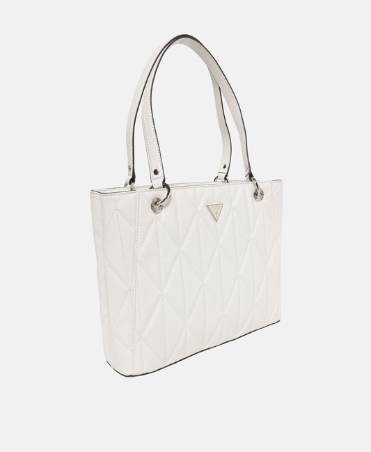 Guess kabelka shopper Bílá vlna 1