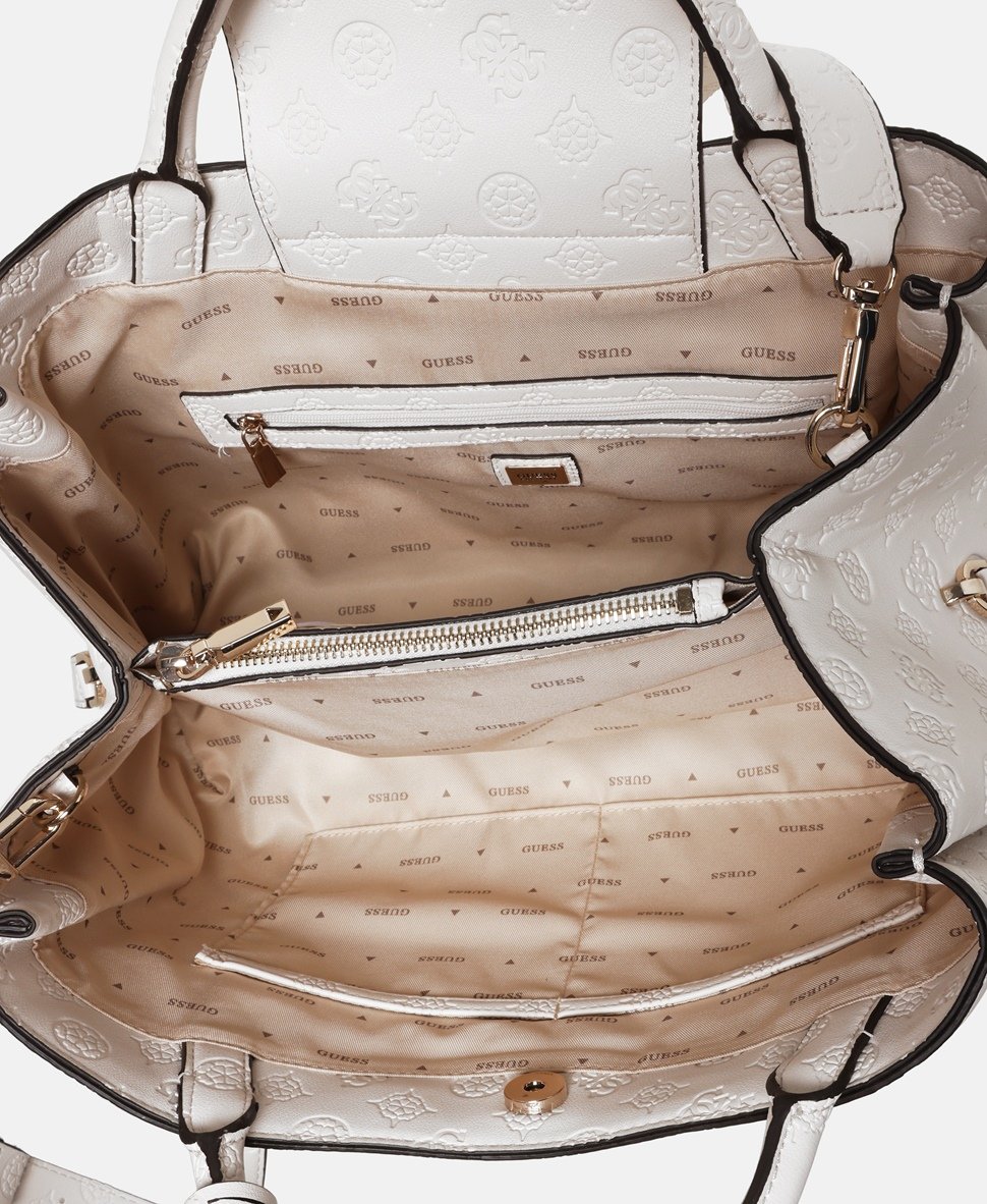 Guess kabelka Bílá vlna 3