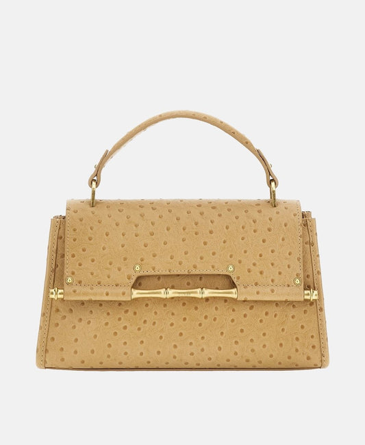 Guess kožená kabelka Taupe 1