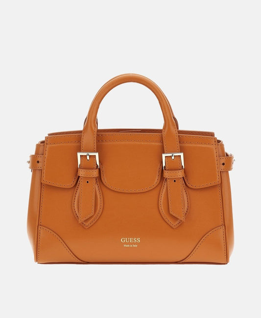 Guess kožená kabelka Oranžová 1