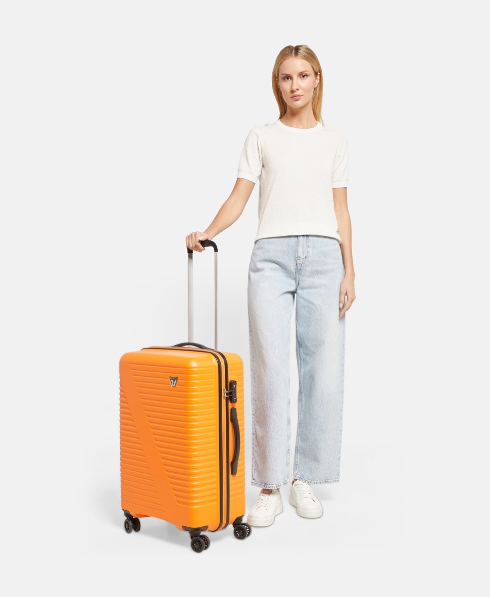 Roncato střední kufr Černá 6