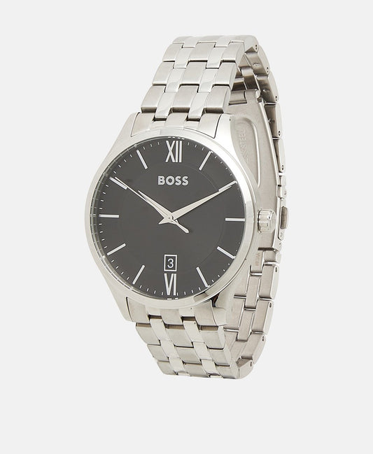 Boss Black hodinky Stříbrná 1