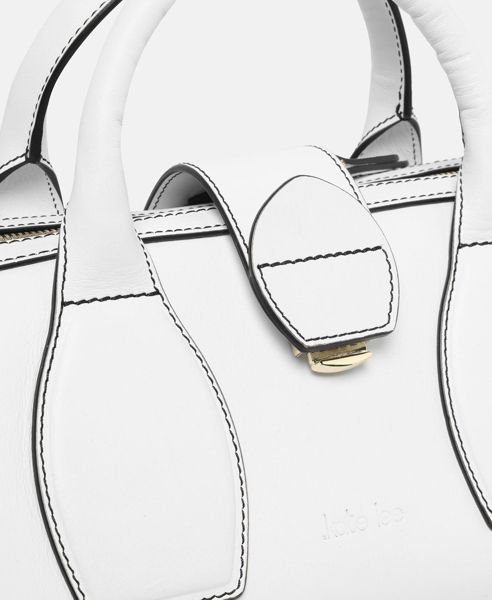 Kate Lee kožená taška weekender Tan 2