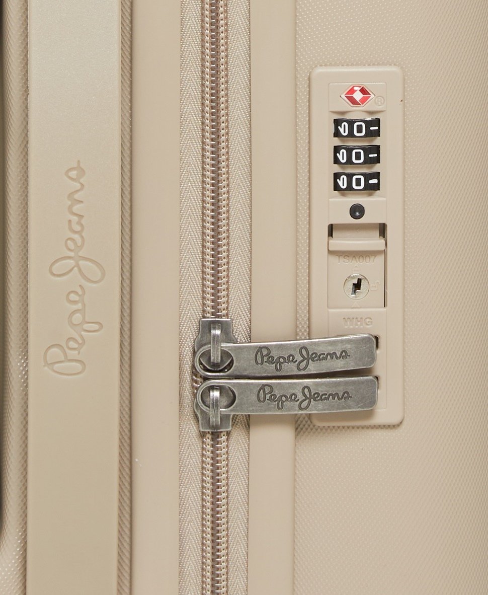 Pepe Jeans příruční kufr Béžová 3