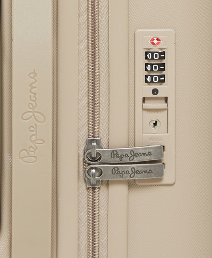 Pepe Jeans příruční kufr Béžová 3