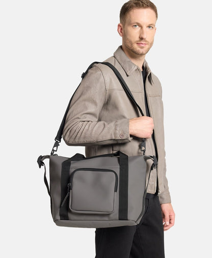 Rains taška weekender Šedá 5